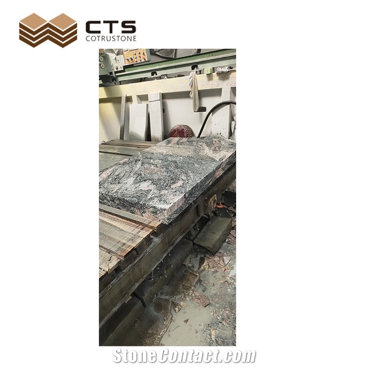 China Hebei Juparana Granite Economic Multicolour Grain